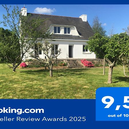 Maison Bretonne 7 Personnes Mellac Екстер'єр фото