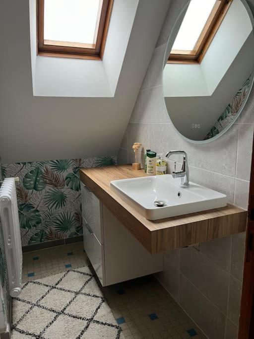 Maison Bretonne 7 Personnes Mellac Екстер'єр фото